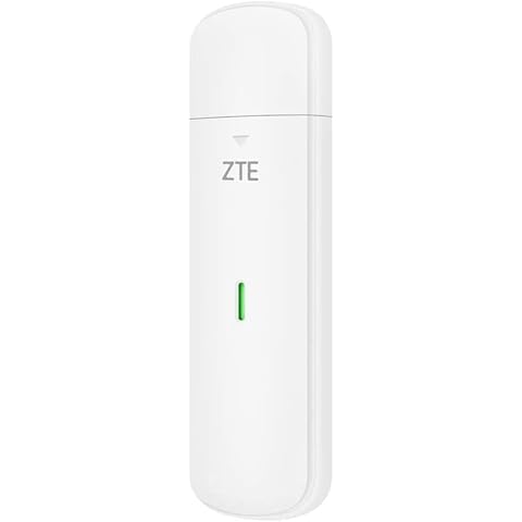 Unlocked ZTE MF833U1 4G USB Dongle (White). Super-Fast Qualcomm 150Mbps Speed. Internet on the move. Works with any Network Sim Card Worldwide Cover