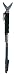 Vanguard Scout M62 Gun Pod With V Shaped Rotating Yoke, Quick Flip Leg Locks, Foam Hand Grip With Wrist Strap and Carabiner