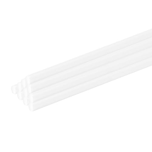 uxcell �z���C�g�v���X�`�b�N���b�h 0.5 x 250mm ABS �X�`���� ���E���h �X�e�B�b�N ���E���h �\���b�h �o�[ DIY���f�� DIY �������� ���� ���� ���z�͌^����