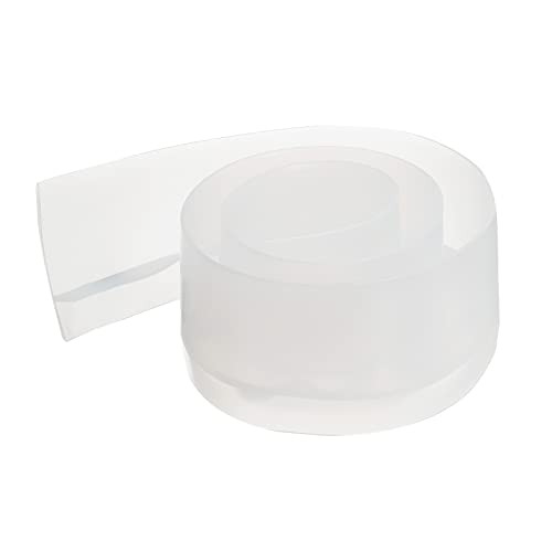 PATIKIL 30inch Length Silicone Stove Gap Cover Gap Filler Between Stove and Counter for Washer and Dryer Space, Oven, Kitchen Appliances, Clear