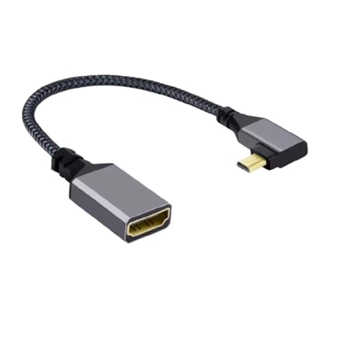 20cm 4K �}�C�N�� HDMI �݊��I�X - ���X�P�[�u�� HDVI 2.0 HDTV �A�_�v�^�[�������C���[�R�[�h�APS4 �X�C�b�`���j�^�[�ƌ݊�������(L)
