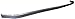 Auto Tech Plastics MCC-005  1988-2002 Chevy Pick UP /Tahoe/Blazer Front Bumper Trim Molding with Chrome insert