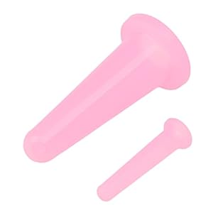 2Pcs Pink Cupping Set,Mini Silicone...