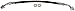 Dorman H622838 Rear Driver Side Brake Hydraulic Hose Compatible with Select Hyundai Models