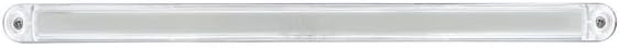 32709 12 Inch Dual Function GLO Light Bar with Chrome Housing for Trucks Trailers Rvs