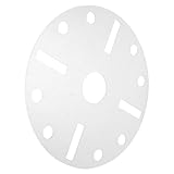 DIYEAH Plantilla de Reloj Acrílico Transparente Reutilizable Guía de Marcado Central Plantilla Proyectos DIY para Perforar y Diseñar Esferas Únicas