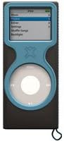 XtremeMac MicroGlove for iPod nano 2G (Black/Blue)