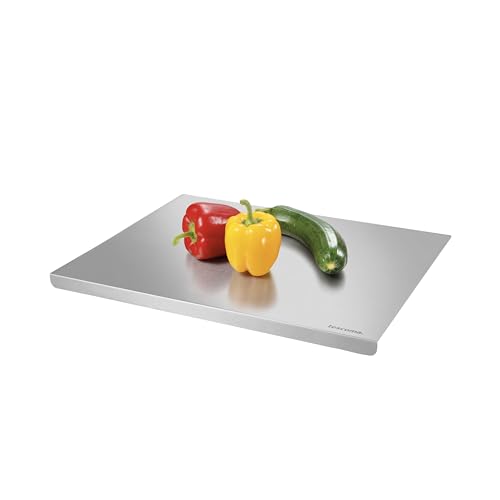 Tescoma 428768 Spianatoia in acciaio inox 45 x 35 cm, con tappetino antiscivolo, linea GrandCHEF