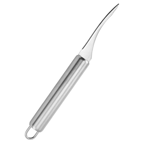 Ciieeo Sbucciatore per Gamberetti in Acciaio Utensile per Sgusciare Gamberetti Facile da Usare per Chef e Principianti in Cucina