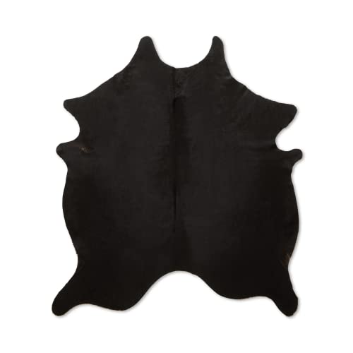 Hillyard Premium Natur-Rindleder Teppich | Kaffee Schwarz | XL | 2,3 x 2,0 m | Echte Güteklasse A |...