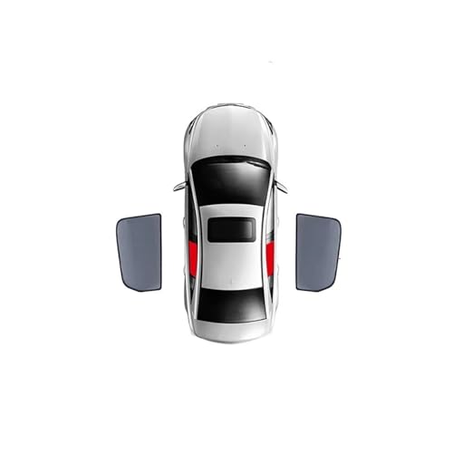 �ɓK������ Q3 8U RSQ3 2011-2018 �Ԏ��C�T���V�F�[�h�t�����g�t�����g�K���X���A�T�C�h�E�B���h�E���b�V���T���V�F�[�h�o�C�U�[ �ԗp�T���V�F�[�h(2PCS Rear)