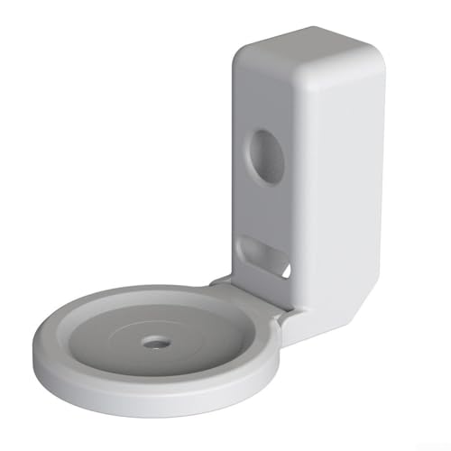 Marchfunny Soporte funcional de pared para Echo Dot de 5 y 4ª generación, organiza tu espacio de manera eficaz (blanco)