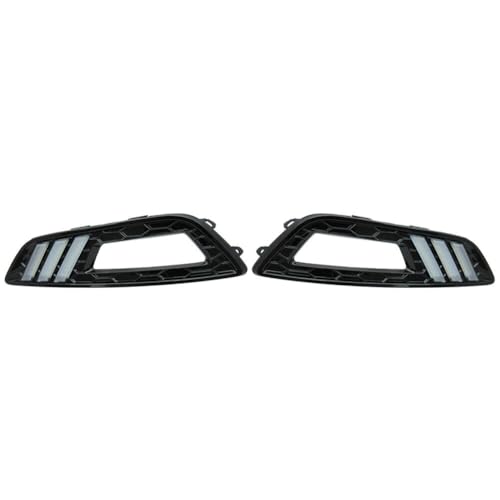 2 luzes LED de circulação diurna DRL adequadas para Ford Focus 2015-2016 branco, amarelo, azul