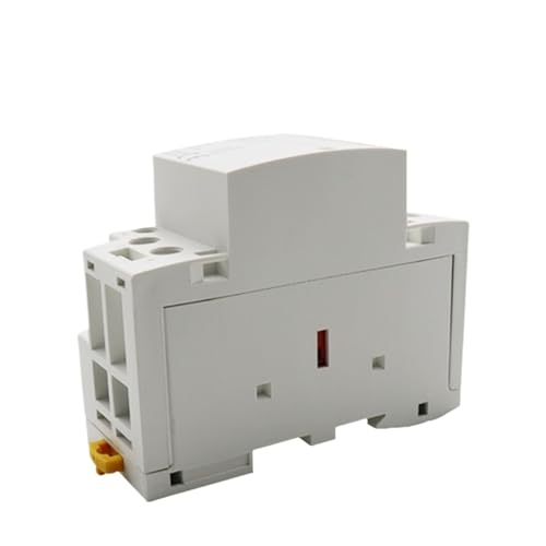 Contacteur modulaire rail Din 2P 32A 2NO commande circuit domestique 220V - 3