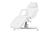 CLP Lettino Idraulico Centri Estetici in Similpelle Regolabile 60-75 CMI Letto Idraulico Massaggi Reclinabile con Braccioli, Colore:Bianco