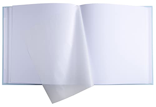 Miniatura 4 de Exacompta - 16545e - Álbum De Fotos Sweet Book - 300 Fotos - 60 Páginas En Blanco - Tamaño 29 X 32 Cm - Tapa De Papel Tintado Azul Claro - Ventana De Personalización