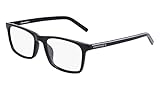 Converse CV5049 001 Black Eyewear Man Iniettato, Rectangle, 54
