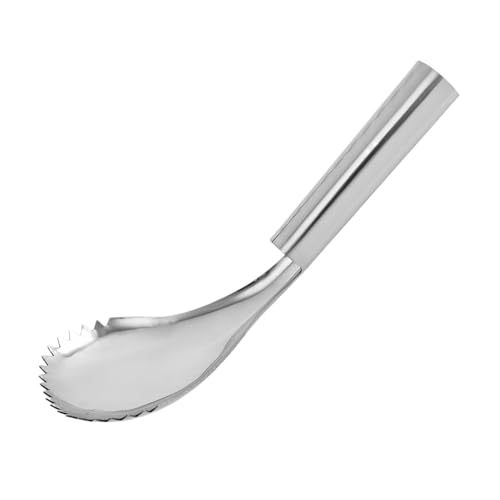 Gourd Scraper Spoon – Durable Metal Scoop Cutter, Kitchen Prep