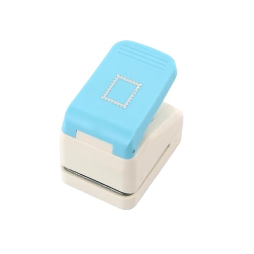 Stamp Puncher – 3 Inch Scrapbook Shape Cutter | Postage Stamp Punch – Versatile Hole Punch and Embossing Tool for Cards Bookmarks Envelopes Planners DIY Projects