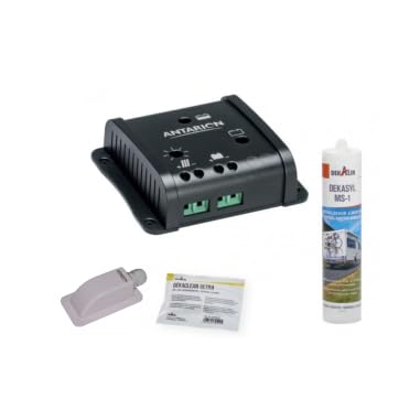Pack ANTARION Panneau solaire 160W camping car + Kit de pose solaire avec régulateur de charge PWM 160W 10A