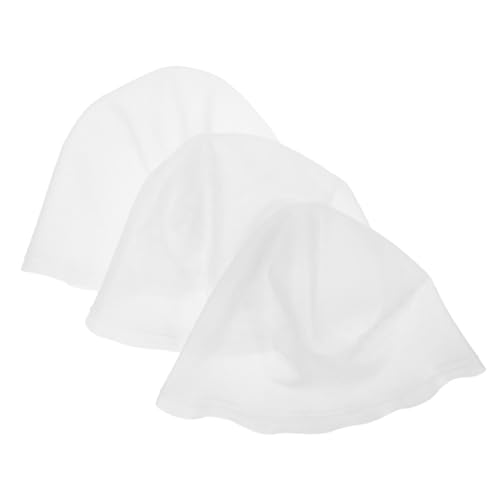 Beatifufu 3 Piezas Gorros de Silicona para Teñir Cabello Reutilizables y Flexibles para Mechas Precisas Protección del Cabelludo Casa y Salón