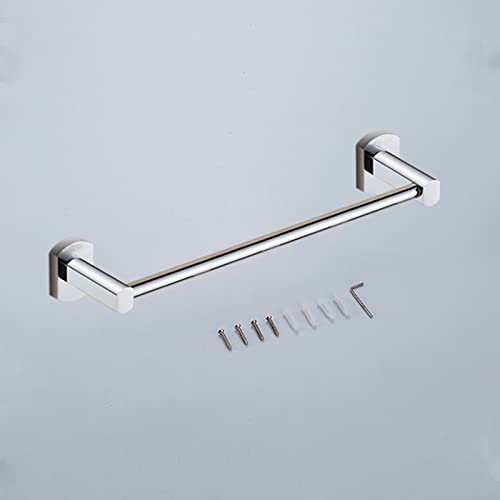 Barre de serviette murale cuivre argenté 100 cm pour rangement - 3