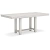 Signature Design by Ashley Robbinsdale Counter Height Dining Extension Table 42 W x 86 D x 36 H White
