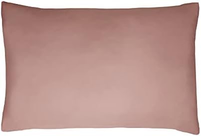 Sleepdown Pillowcase 100% Cotton Sateen Pack of Two Housewife Pillow Cover Set Anti-Allergy 300 Thread Count Luxury Bed Linen - Navy Blue - 50 x 75cm