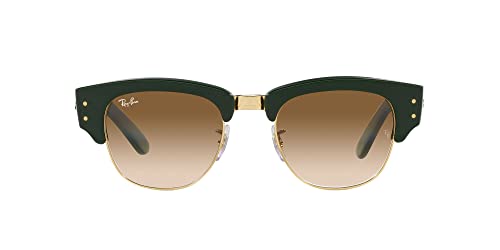 Ray-Ban 0RB0316S13685150 Mega Clubmaster Green On Arista Clear Gradient Brown Lens
