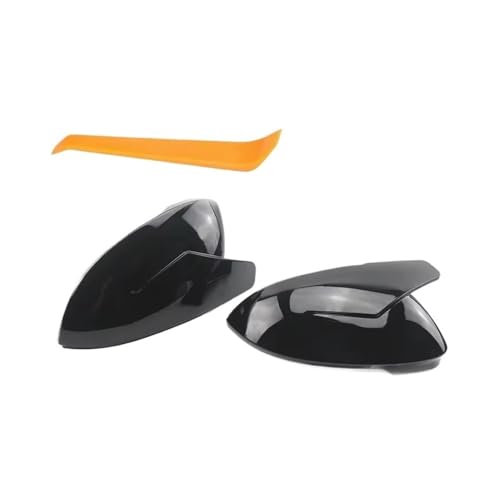 Coques rétroviseur Golf 8 noir brillant pour modèles GTI GTE GTD 2020-2025