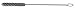 Weiler 44110 1/4" Nylon Tube Brush (Pack of 36)