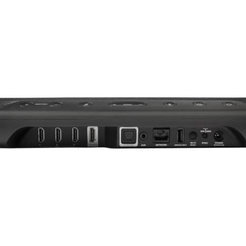 Image of Polk Audio MagniFi Max AX SR 7.1.2 Channel Sound Bar with Wireless 10 inch Subwoofer & SR2 Surround Speakers for Smart TV, Dolby Atmos and DTS:X, Polk's Patented VoiceAdjust & SDA Technologies, Black