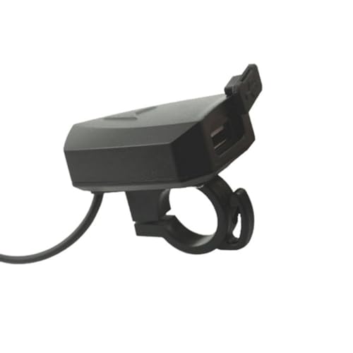 Didiseaon 1pc Electric Motorcycle USB Charger Power Adapter for Outdoor Riding Voltage Monitoring for Charging