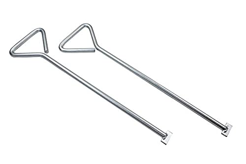 US PRO 520MM T-End Manhole Cover Lifting Keys 2 Pack
