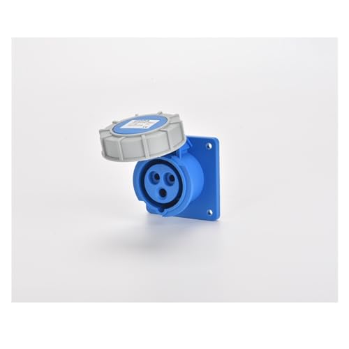 Conector industrial IP67 de 5 pines y 32A para panel de superficie hembra 5