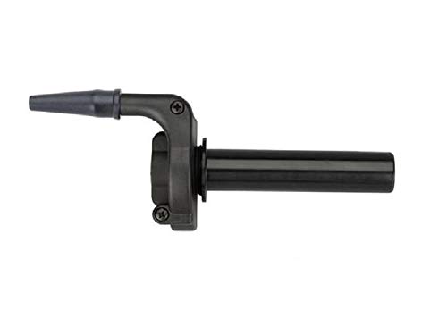 Comando Gas Rapido Domino Senza Manopola - In Alluminio Cromato, Mono Cavo, Rapidità 2°/mm, Corsa Max 48 Mm