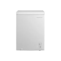 Cookology 142L Freestanding Chest Freezer - Adjustable Feet - White