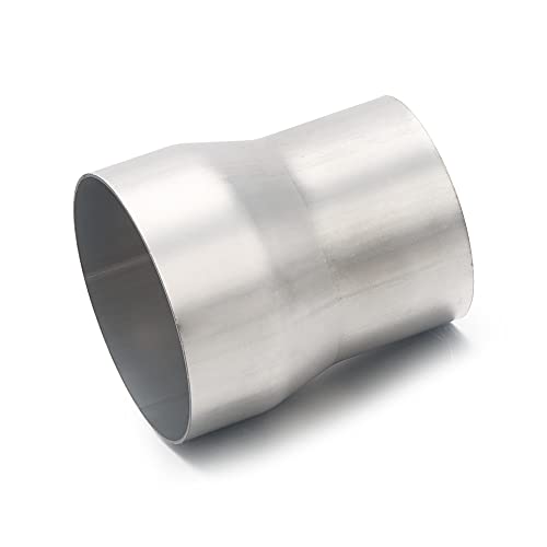 Image of A-KARCK Exhaust Adapter Connector 3 inch OD to 3.5 inch OD, Exhaust Pipe Reducer 4 inch Overall Length 304 Stainless Steel
