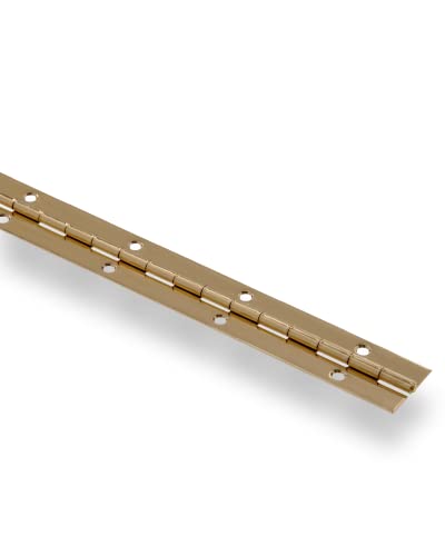 Super Big Clearance! Hillman Hardware Essentials 851966 Continuous Pin 30" x 1-1/2" Brass