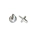 Rugged Ridge 11304.01 Chrome Plated Steel Windshield Bracket Knob - Pair