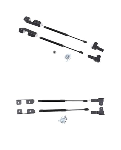 Tige hydraulique capot avant acier carbone noir Maverick 2022 - 2