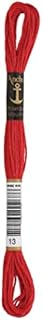 Anchor Embroidery Thread, Cotton, Laurel red, lachrot