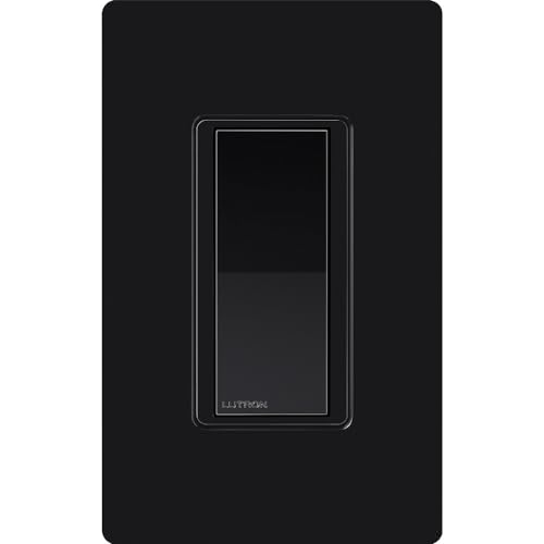 Lutron Caseta Smart Lighting Claro Smart Accessory Switch for use with Diva Smart Dimmer/Claro Smart Switch, Works w/ Alexa, Apple Homekit, Google Home (Hub Required), DVRF-AS-BL, Black by Lutron - Image 8