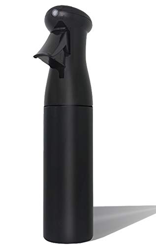 Hair Mister Spray Bottle Water Sprayers Black 300ml 10oz Cockscomb Head