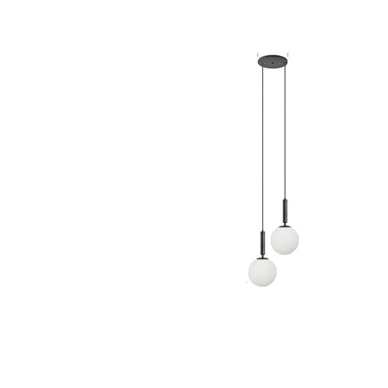 Lampe suspendue LED blanc chaud et lustres en laiton pour escaliers intérieurs