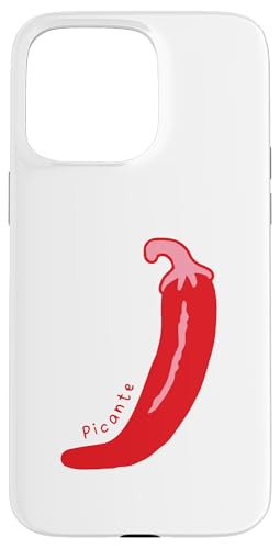 Funny Red pepper chili Food spicy hot Extra Spicy Picante Carcasa para iPhone 15 Pro Max