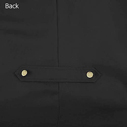 Renaissance Steampunk Tailcoat Halloween Costumes for Boys, Medieval Pirate Vampire Victorian Jacket Frock Coat Kids