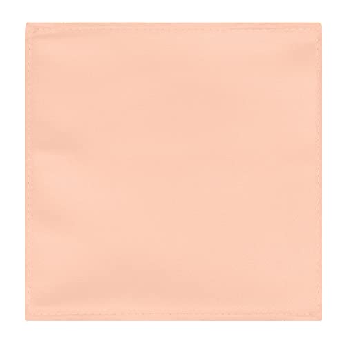 Image of Jacob Alexander Men's Pocket Square Solid Color Handkerchief