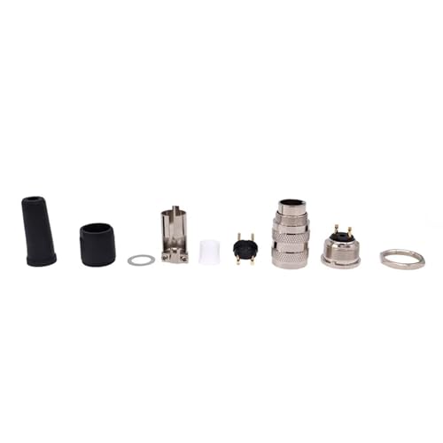 Conector de sensor M16 J09 macho hembra con toma de 2 pines pin 7