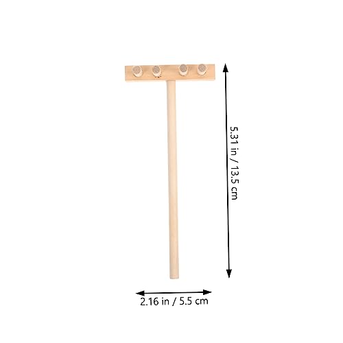 Wakauto 25 Peças Ancinho De Areia Pintura De Areia Ancinho De Madeira DIY Zen Ancinho De Jardim Bons